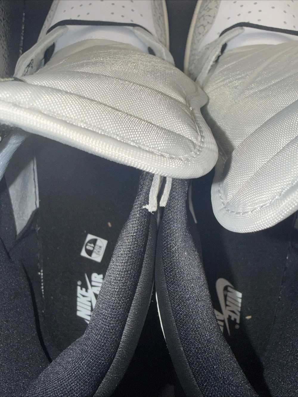 Size 18 - Air Jordan 1 Retro OG High White Cement, DZ5485-052, New W/ No Box